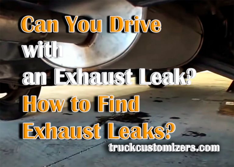 Can You Drive with an Exhaust Leak? How to Find Exhaust Leaks