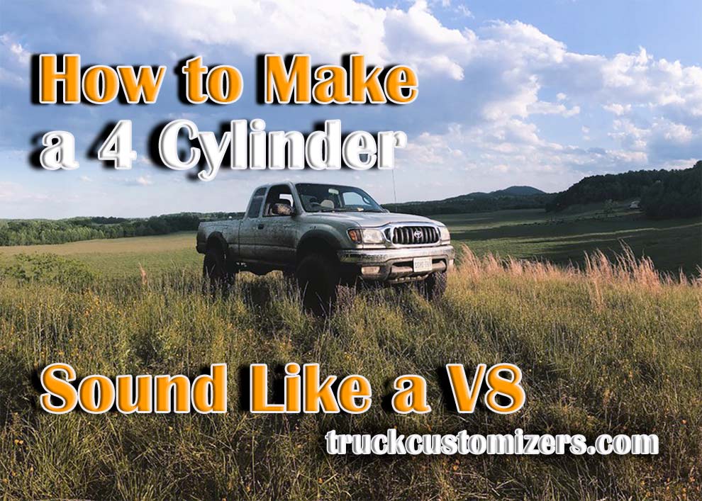 How to Make a 4 Cylinder Sound Like a V8 