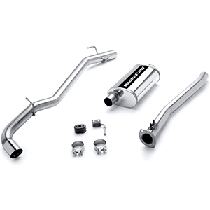 MagnaFlow Cat-Back Performance Exhaust System 15811 - Street Series, Stainless Steel 2.5in Main Piping