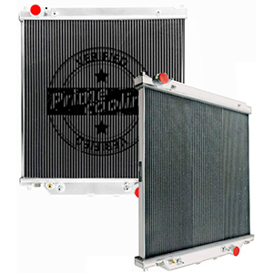 Primecooling 2 Row Aluminum Radiator for Ford F250 /F350 Super Duty,Excursion 2003-07