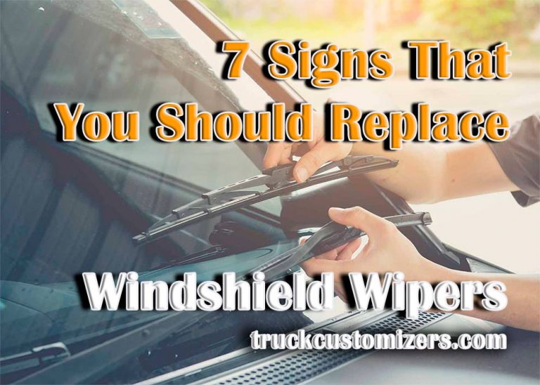 7 Signs That You Should Replace Your Windshield Wipers