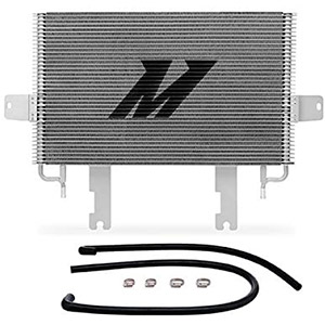 Mishimoto MMTC-F2D-11SL Transmission Cooler， Compatible With Ford