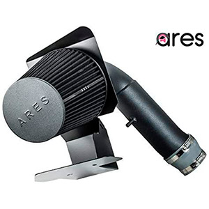 Ares Motorsports BLACK Heat Shield Cold Air Intake + Filter 2011-2018 Compatible With Ford Explorer 3.5 V6