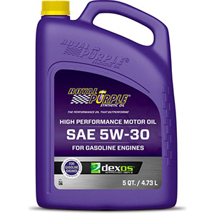 Royal Purple 51530 High Performance Motor Oil 5W-30 (5QT)