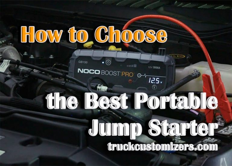How to Choose the Best Portable Jump Starter