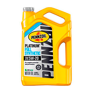 Pennzoil Platinum Full Synthetic 5W-20 Motor Oil