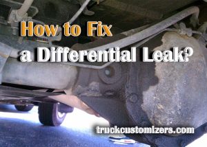 How to Fix a Differential Leak?