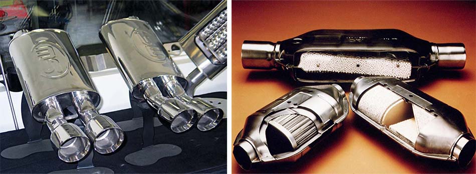 Comparing Mufflers and Catalytic Converters