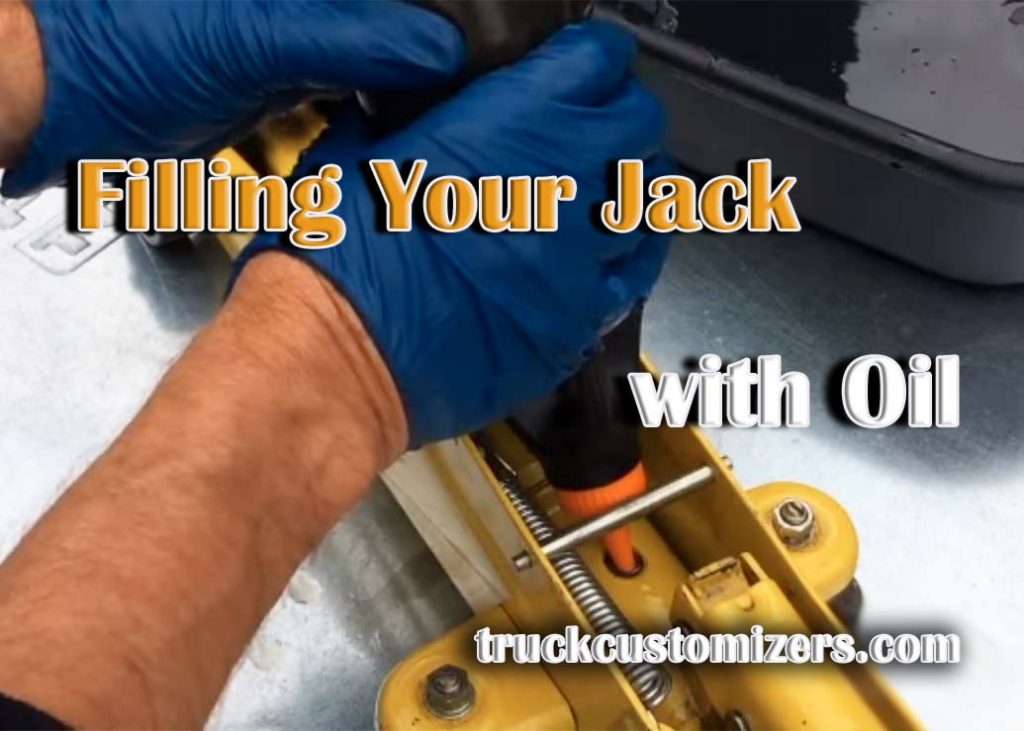 How to Fill a Jack with Oil