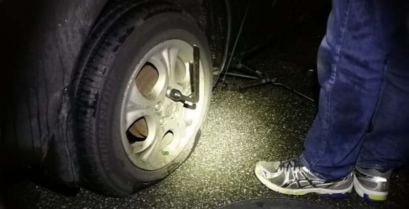How to Resolve an Overnight Flat Tire