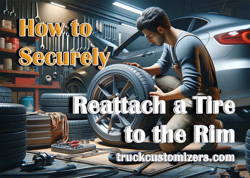 How to Securely Reattach a Tire to the Rim