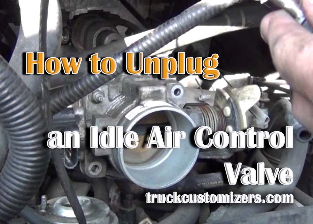 How to Unplug an Idle Air Control Valve