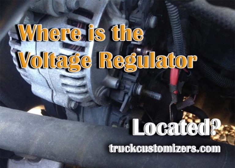 Where Is the Voltage Regulator Located?