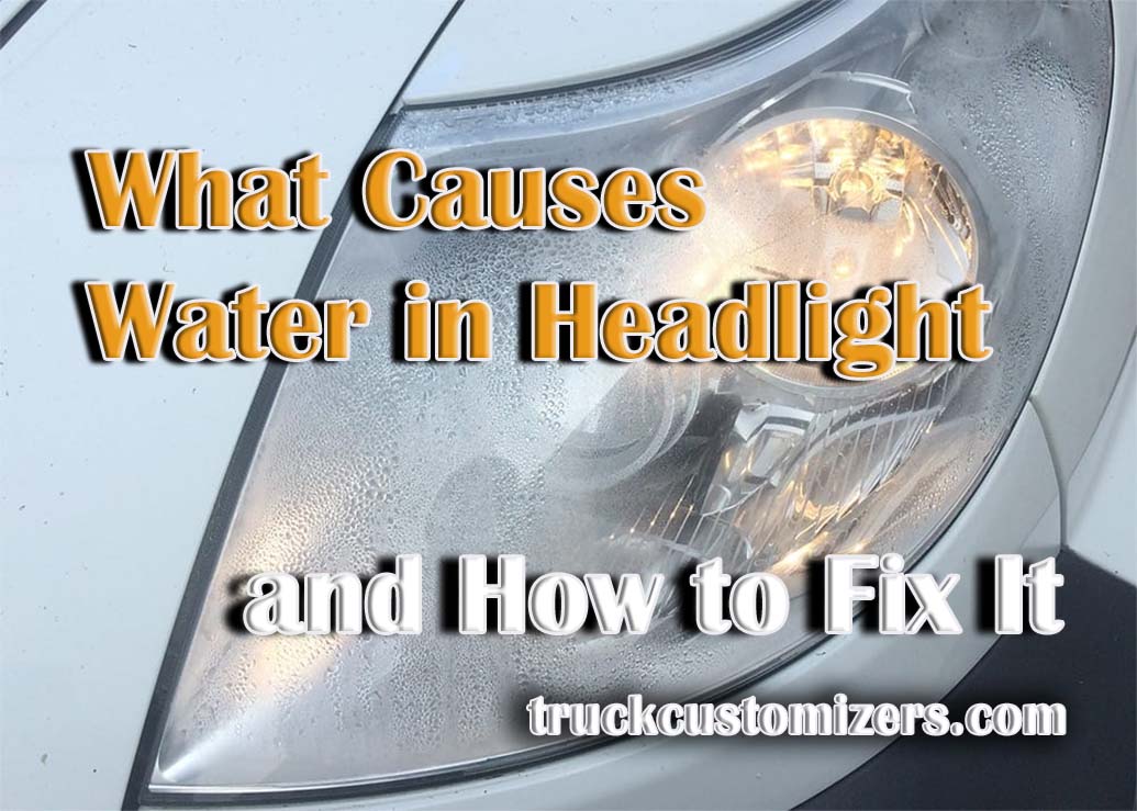 What Causes Water in My Headlight and How to Fix It