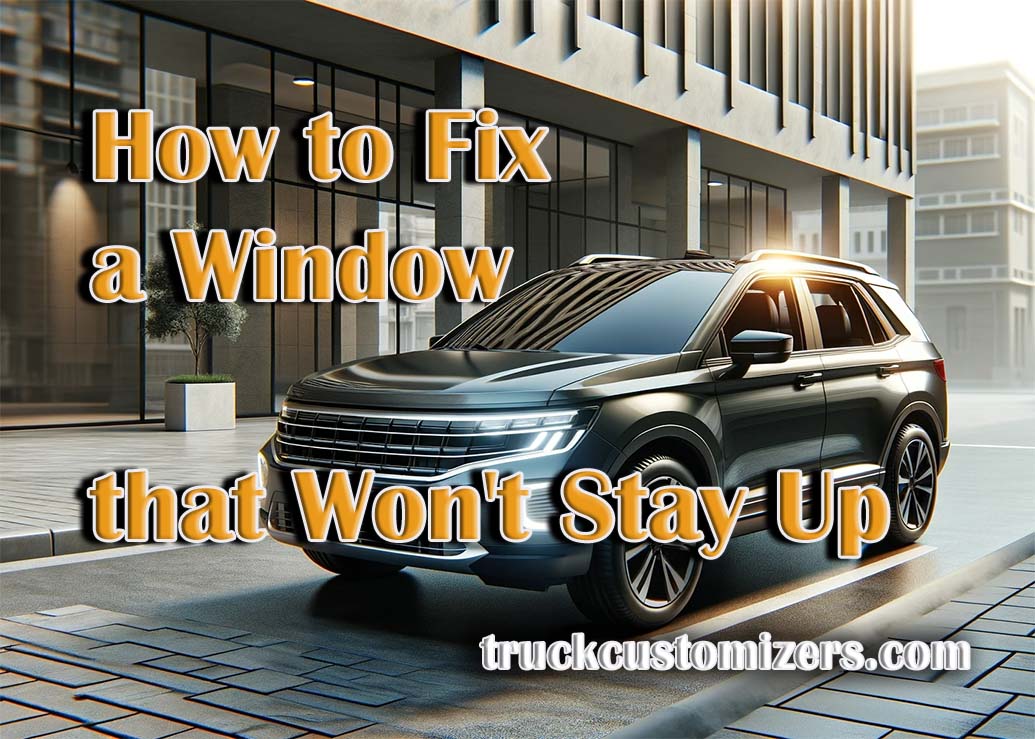 How to Fix a Window that Won't Stay Up Effective Solutions