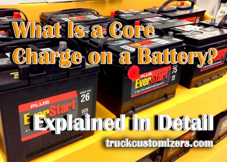 What is a Core Charge on a Car Battery?